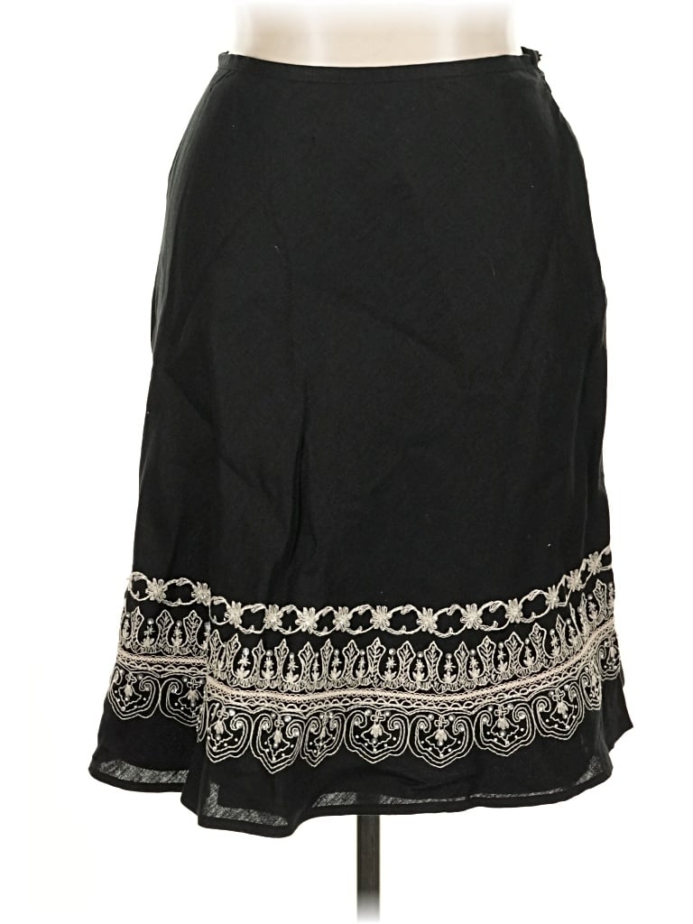 Pre-owned Rafaella Formal Skirt In Black