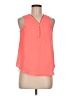 iris 100% Polyester Orange Sleeveless Blouse Size M - photo 1