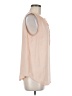 Ann Taylor 100% Polyester Pink Sleeveless Blouse Size M - photo 4