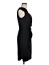 Calvin Klein Solid Black Cocktail Dress Size 8 - photo 4