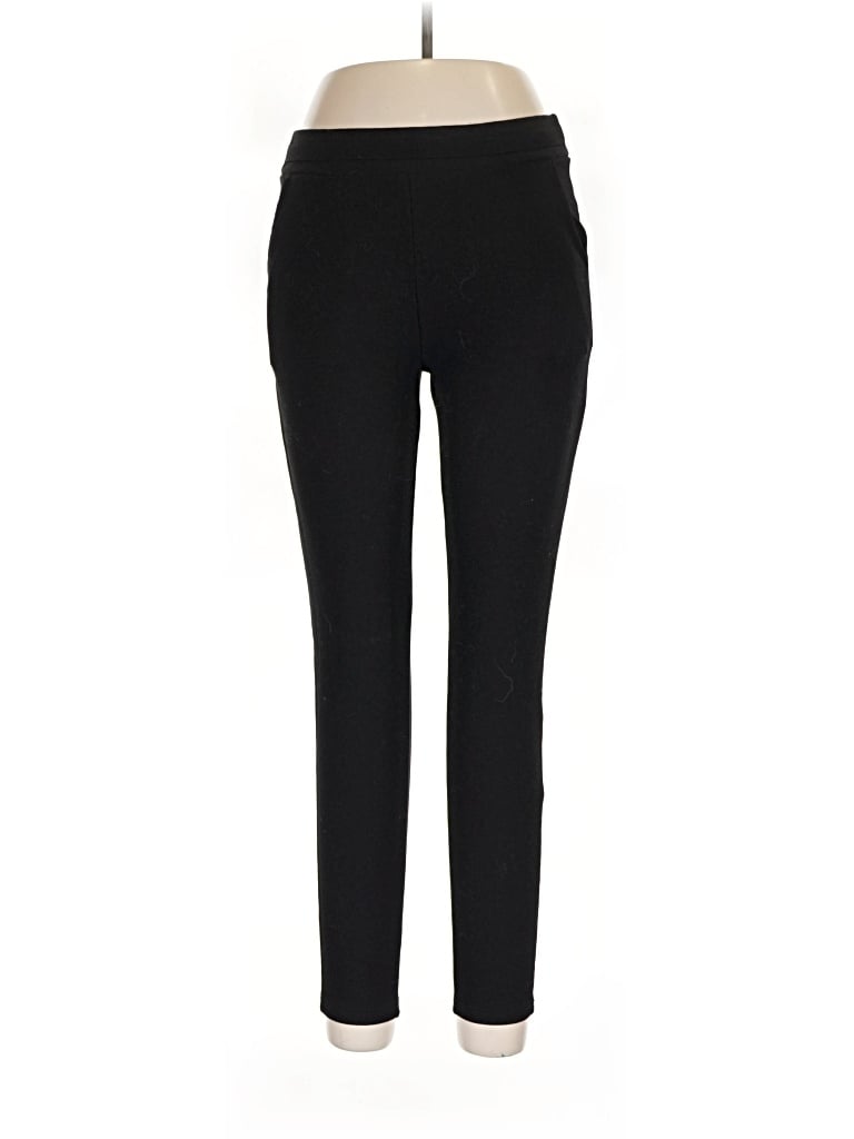 Pre-owned Kay Unger Active Pants In Black