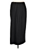 Old Navy 100% Polyester Solid Black Casual Skirt Size M - photo 2