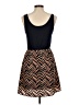 Charming Charlie 100% Polyester Chevron-herringbone Brown Casual Dress Size M - photo 2