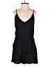 Divided by H&M 100% Viscose Solid Black Romper Size 2 - photo 1