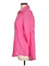Flawless Pink Long Sleeve Button-Down Shirt Size L - photo 5
