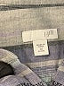 J.Jill Stripes Gray 3/4 Sleeve Button-Down Shirt Size XS - photo 7