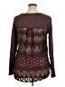 Brixon Ivy Burgundy Pullover Sweater Size XL - photo 2