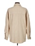 Unbranded 100% Polyester Solid Tan Long Sleeve Blouse Size M - photo 2