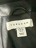 Topshop 100% Polyurethane Black Jacket Size 4 - photo 6