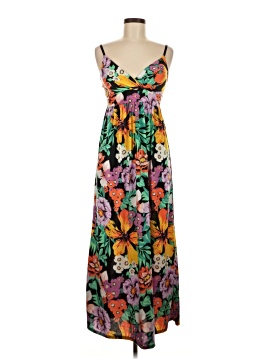 chinese dress ladies Derek Heart Junior's Strappy Maxi Dress with Side Suits and Solid Waist  Tie, Blue Depth, L at Amazon Women's Clothing store main image 0