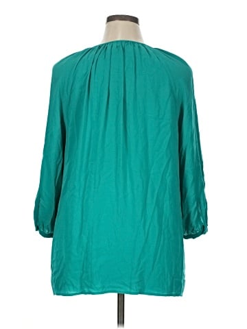 Anne Carson 3/4 Sleeve Blouse (view 2)
