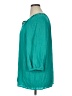 Anne Carson 100% Rayon Teal 3/4 Sleeve Blouse Size 1X - photo 5