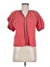 Unbranded Pink Short Sleeve Blouse Size M (estimated) - photo 1