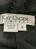 Kay Unger Black Blazer Size 4 - photo 6