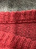 Shein 100% Polyester Solid Burgundy Pullover Sweater Size 4 - photo 7