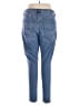 American Eagle Outfitters Solid Blue Jeans Size 16 - photo 2