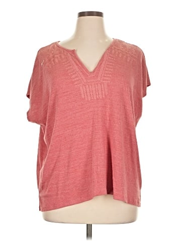 Cable & Gauge Short Sleeve Top (view 1)