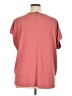 Cable & Gauge Pink Short Sleeve Top Size 1X - photo 2