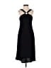 Evan Picone 100% Polyester Solid Black Cocktail Dress Size 6 (petite) - photo 1