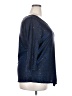 NY Collection Blue 3/4 Sleeve Top Size 2X - photo 4