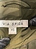 Via Spiga 100% Polyester Green Raincoat Size XS - photo 6