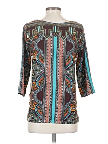 Pink Owl 3/4 Sleeve Blouse (view 2)