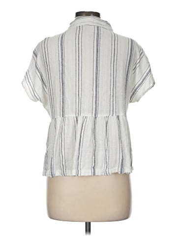 Cynthia Rowley Short Sleeve Blouse (view 2)
