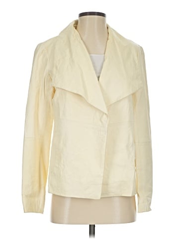 Eileen Fisher Leather Jacket (view 1)