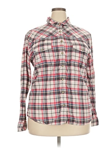 Jachs Girlfriend Long Sleeve Button-Down Shirt (view 1)