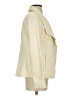 Eileen Fisher 100% Leather Ivory Leather Jacket Size S - photo 4