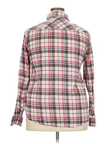 Jachs Girlfriend Long Sleeve Button-Down Shirt (view 2)