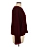 Eileen Fisher Burgundy Jacket Size L - photo 4