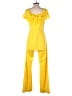 Unbranded Yellow Jumpsuit Size S - photo 2