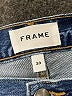 FRAME 100% Cotton Solid Blue Jeans Size 33 waist - photo 7