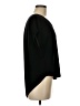 Lush 100% Polyester Black Short Sleeve Top Size M - photo 4