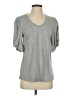 Anichini Gray Short Sleeve Top Size S - photo 1
