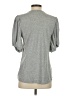 Anichini Gray Short Sleeve Top Size S - photo 2