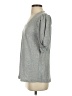 Anichini Gray Short Sleeve Top Size S - photo 5