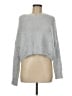 Urban Outfitters Metallic Silver Pullover Sweater Size M - photo 1