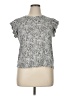 On 34th Silver Short Sleeve Top Size 1X - photo 1