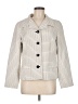 Chico's 100% Cotton Houndstooth Ivory Blazer Size Med (1) - photo 1