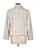 Chico's 100% Cotton Houndstooth Ivory Blazer Size Med (1) - photo 2