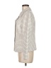Chico's 100% Cotton Houndstooth Ivory Blazer Size Med (1) - photo 5