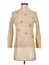 YOON Polka Dots Gold Ivory Cardigan Size S - photo 1