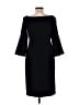 Vince Camuto Solid Black Cocktail Dress Size 10 - photo 2