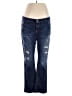 cruel Hearts Blue Jeans Size 35 waist - photo 1