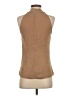 Banana Republic 100% Polyester Tan Sleeveless Blouse Size 0 - photo 2