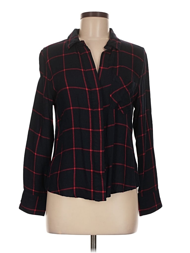 Pre-owned Rd Style Long Sleeve Blouse In Black