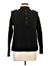 Banana Republic 100% Wool Black Wool Pullover Sweater Size L - photo 1
