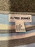 Alfred Dunner Stripes Blue Pullover Sweater Size M - photo 7